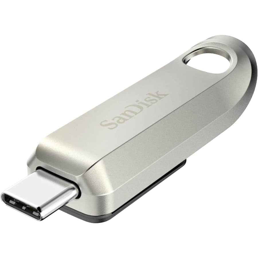 SanDisk 1TB Ultra Luxe USB-C Flash Drive: $72 SanDisk 1TB Ultra Luxe USB-C Flash Drive: $72