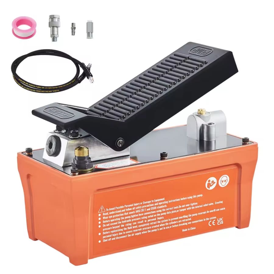 SucceBuy 10,000-PSI Air Hydraulic Pump: $62.03
