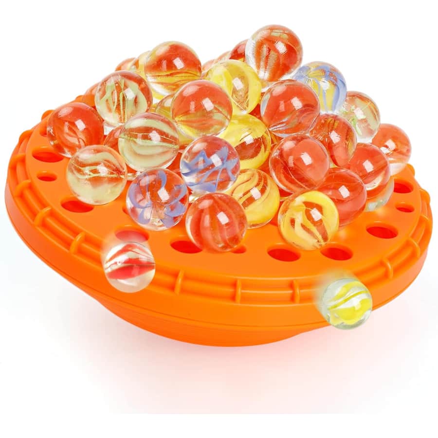50-Piece Colorful Marble Balance Game: $9.34 50-Piece Colorful Marble Balance Game: $9.34