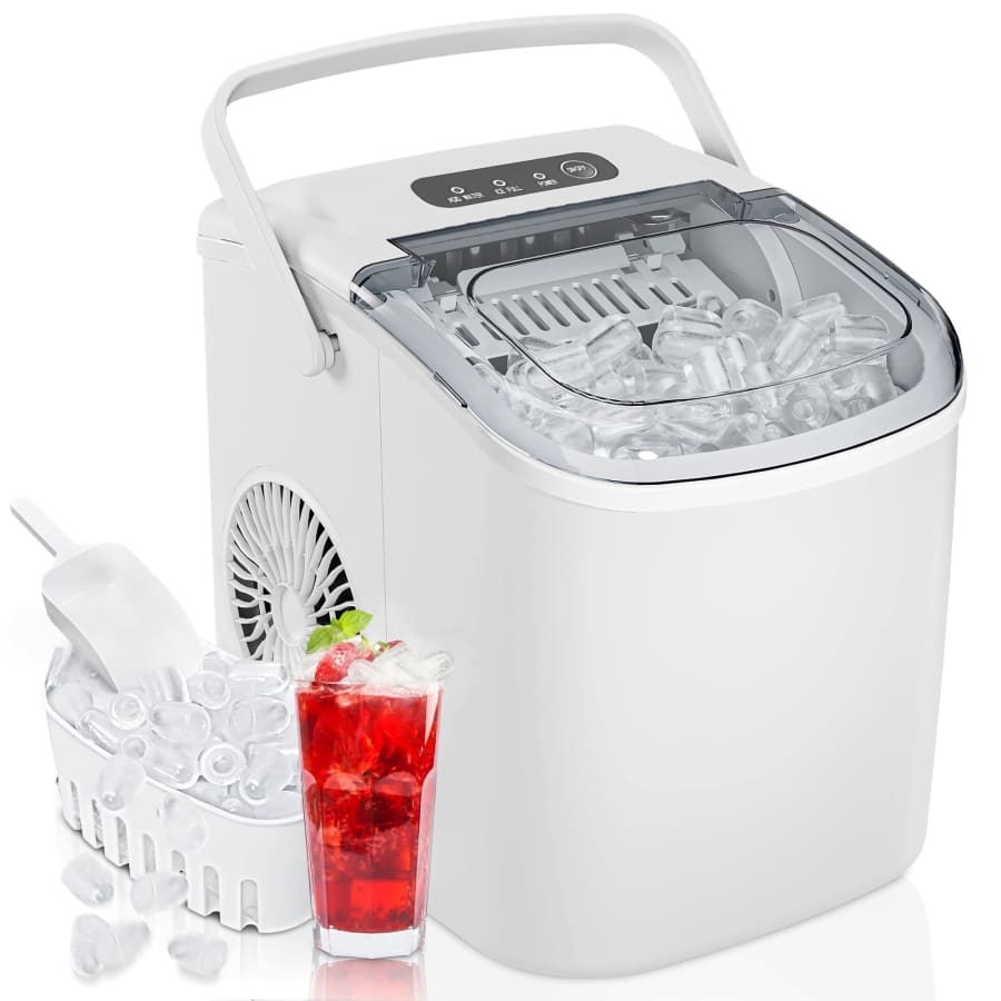 Simzlife 26-lb. 24-Hour Countertop Ice Maker Machine: $52.99 Simzlife 26-lb. 24-Hour Countertop Ice Maker Machine: $52.99