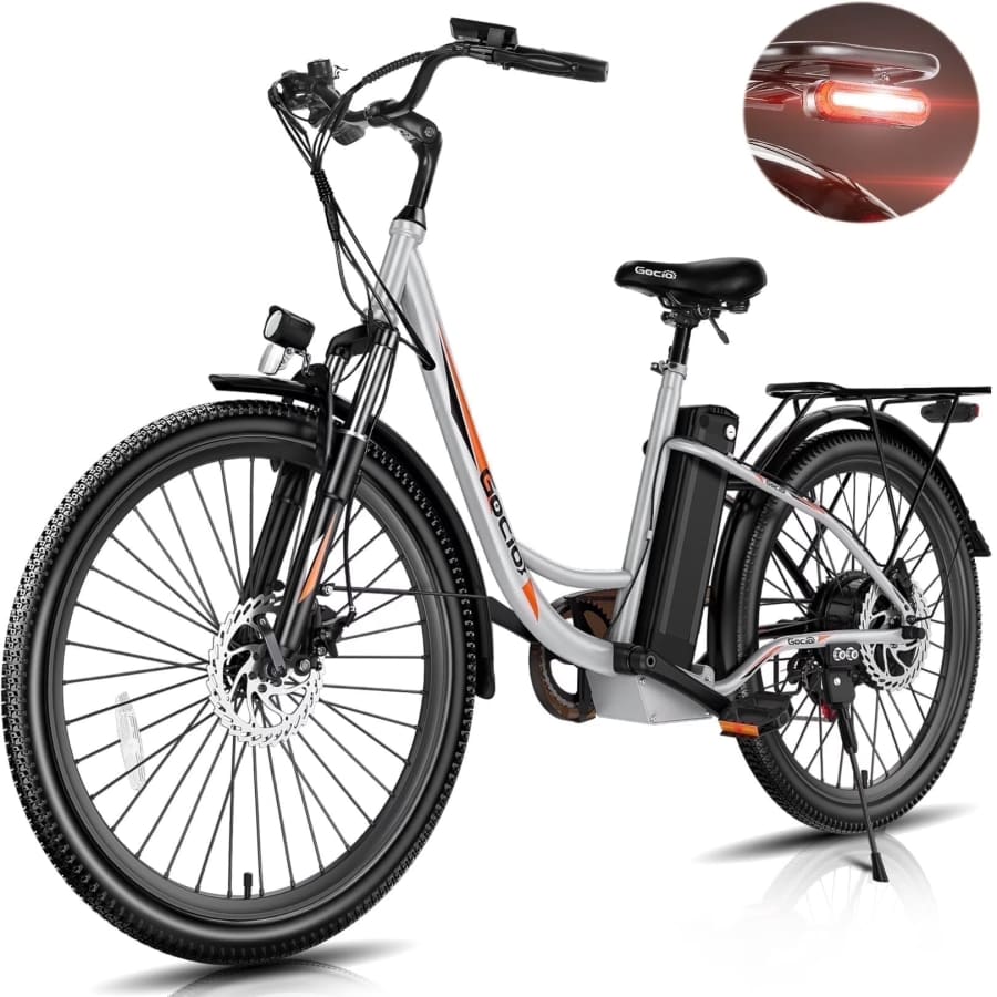 Gocio 26" City Commuter Electric Bike: $449.99 Gocio 26" City Commuter Electric Bike: $449.99