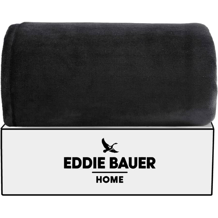 Eddie Bauer Queen Ultra Plush Blanket: $33