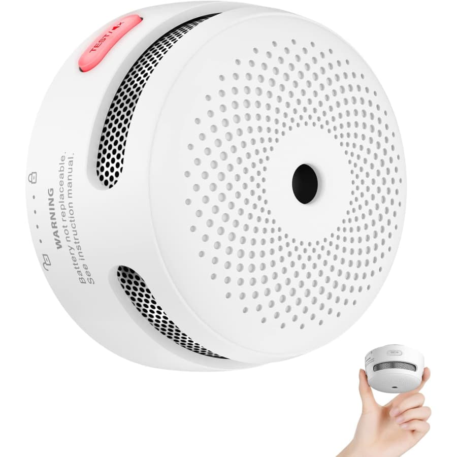 X-Sense Mini Smoke Alarm: $12