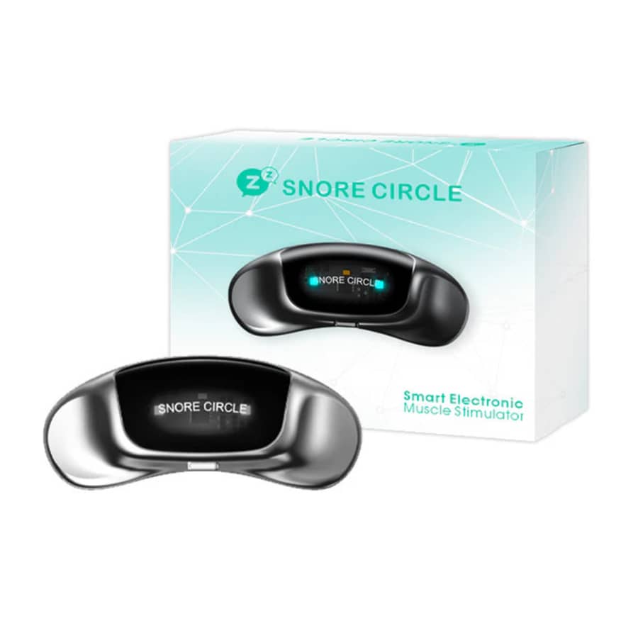 Snore Circle Smart Electronic Muscle Stimulator Anti Snoring Device: $99
