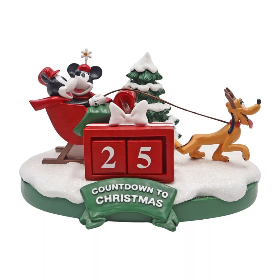 St. Nicholas Square x Disney Mickey Mouse & Minnie Mouse Sleigh Countdown Calendar: $38.39