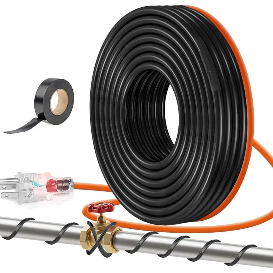 30ft 120V Pipe Heat Tape: $30 30ft 120V Pipe Heat Tape: $30