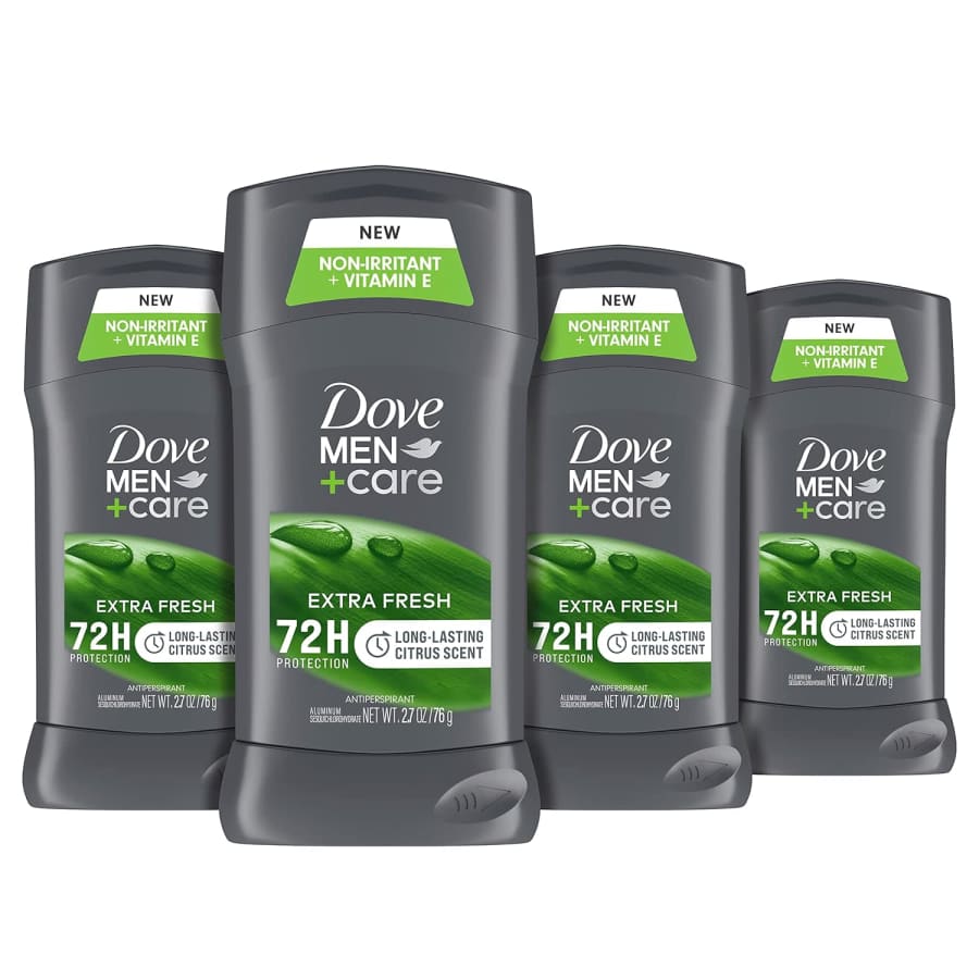 Dove Men + Care Antiperspirant Deodorant 4-Pack: $12 via Sub & Save Dove Men + Care Antiperspirant Deodorant 4-Pack: $12 via Sub & Save