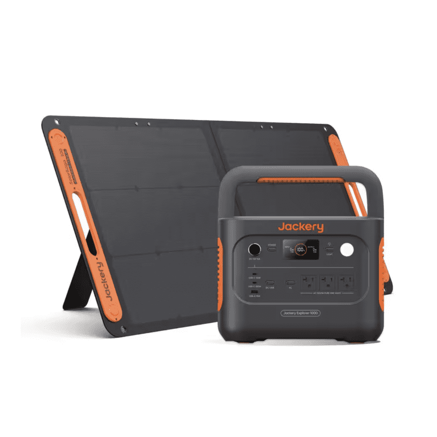 Jackery 1000V2 1,500W Solar Generator with 100W Solar Panel: $699