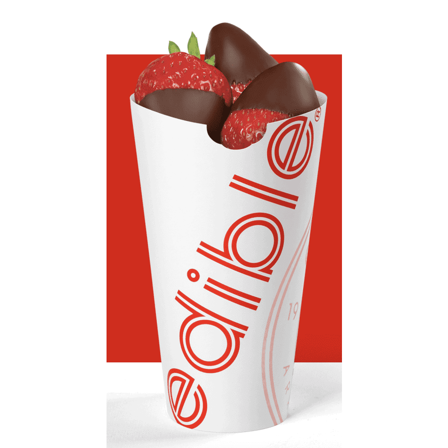 Edible Arrangements Chocolate Dipped Fruit Cone: Free w/ mailing list sign up