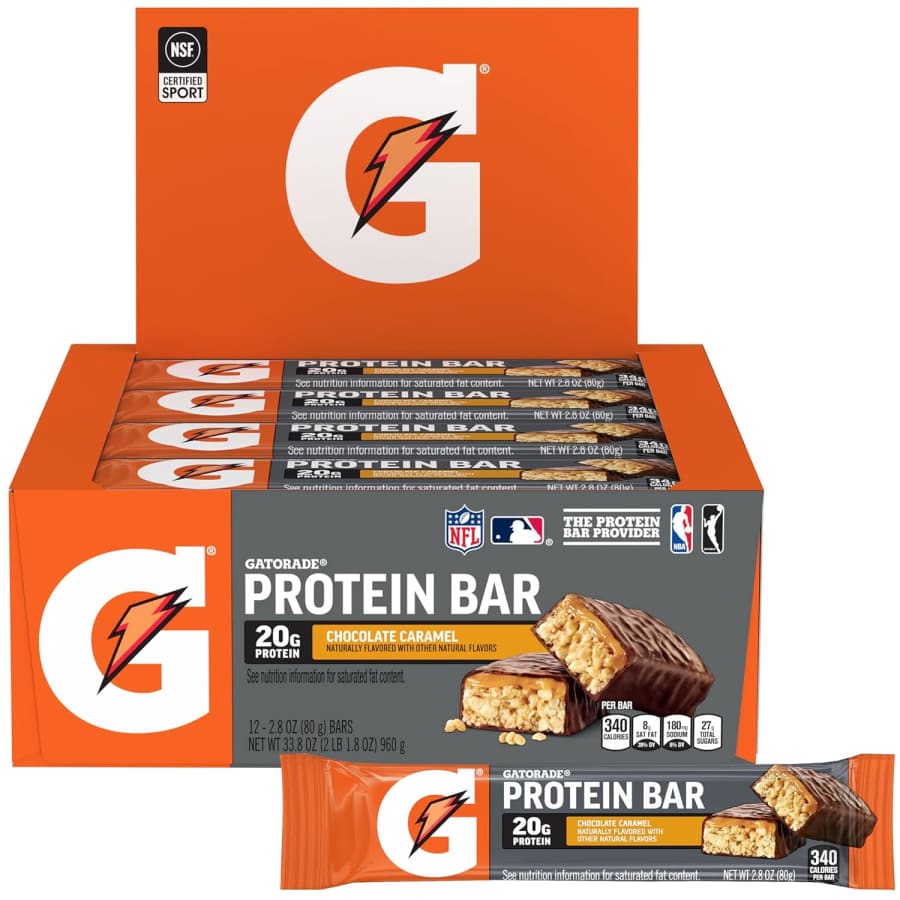Gatorade Whey Protein Bars 12-Pack: $17