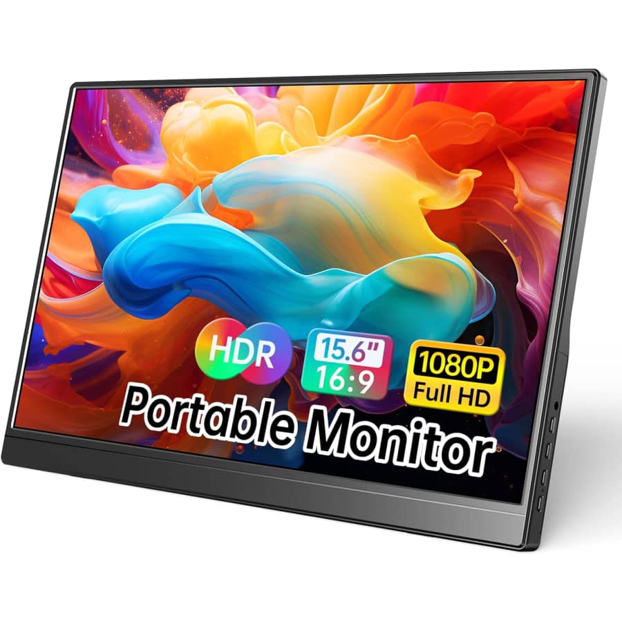 15.6" 1080p Portable Monitor: $40