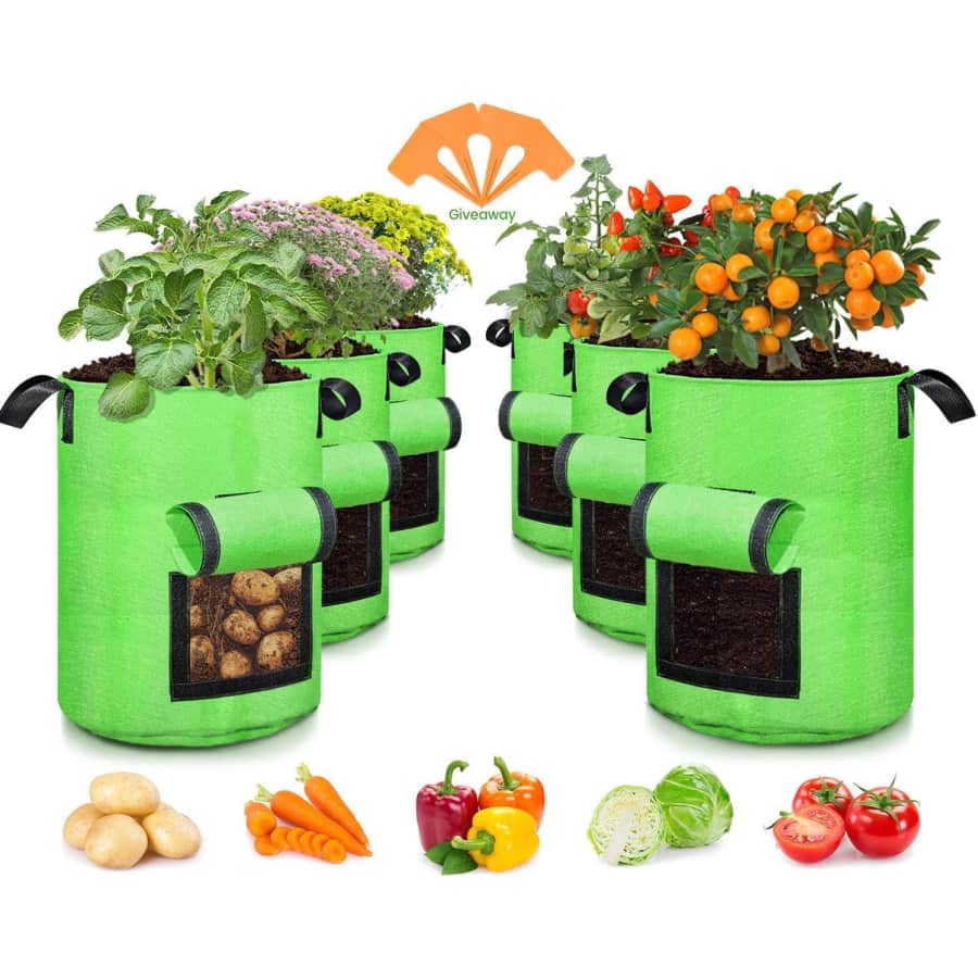 Scengclos 10-Gal. Potato Grow Bag 6-Pack: $14.97