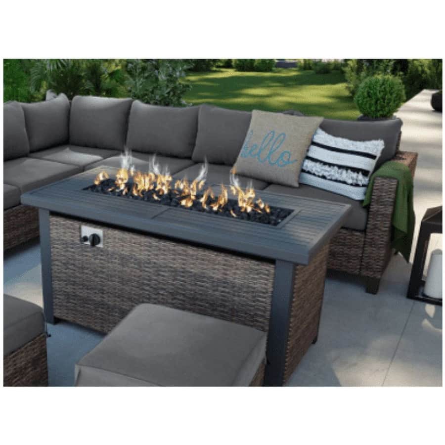 Better Homes & Gardens 50" Brookbury Fire Pit Table: $198 Better Homes & Gardens 50" Brookbury Fire Pit Table: $198