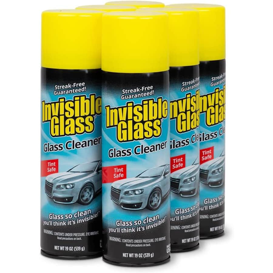 Invisible Glass Glass Cleaner 19-oz. Can 6-Pack: $17
