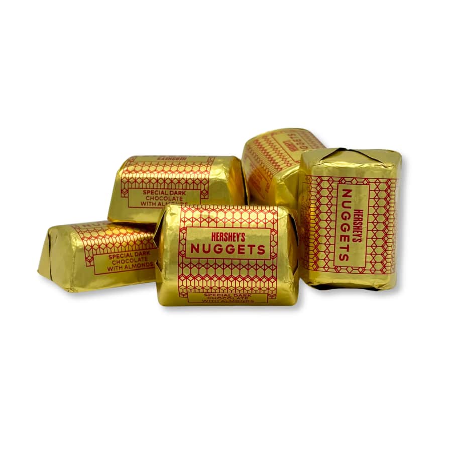 Hershey's Nuggets Special Dark Chocolate With Almonds 5-lb Bag: $20 Hershey's Nuggets Special Dark Chocolate With Almonds 5-lb Bag: $20