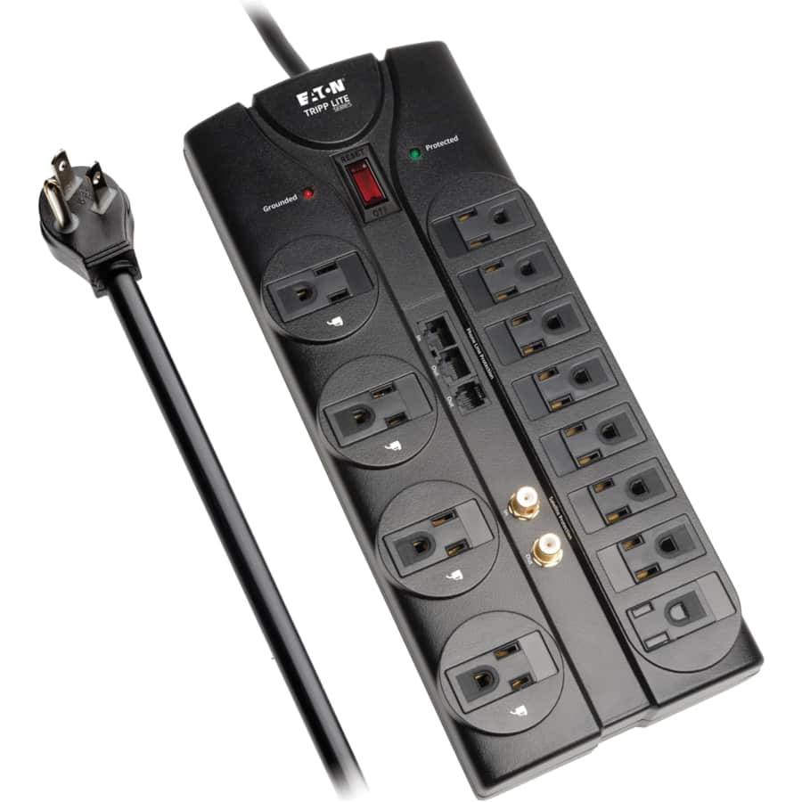 Eaton Tripp Lite Home Theater 12-Outlet Surge Protector: $44