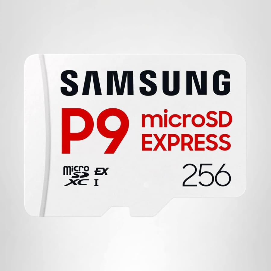 Samsung P9 256GB Express microSD Card: $33 Samsung P9 256GB Express microSD Card: $33