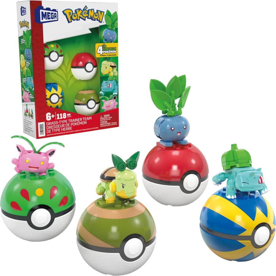 Mega Pokémon Grass-Type or Fire-Type Trainer Team: $17.62 Mega Pokémon Grass-Type or Fire-Type Trainer Team: $17.62