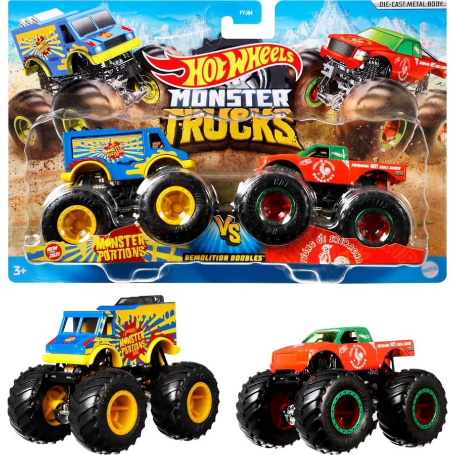 Hot Wheels Demolition Doubles Monster Trucks: $5.24