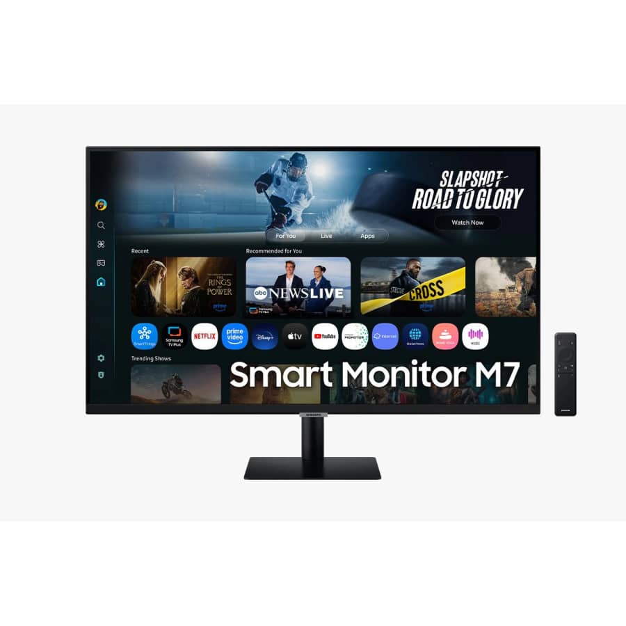 Samsung 32" LS32FM702UNXZA M7 Smart Monitor: $230