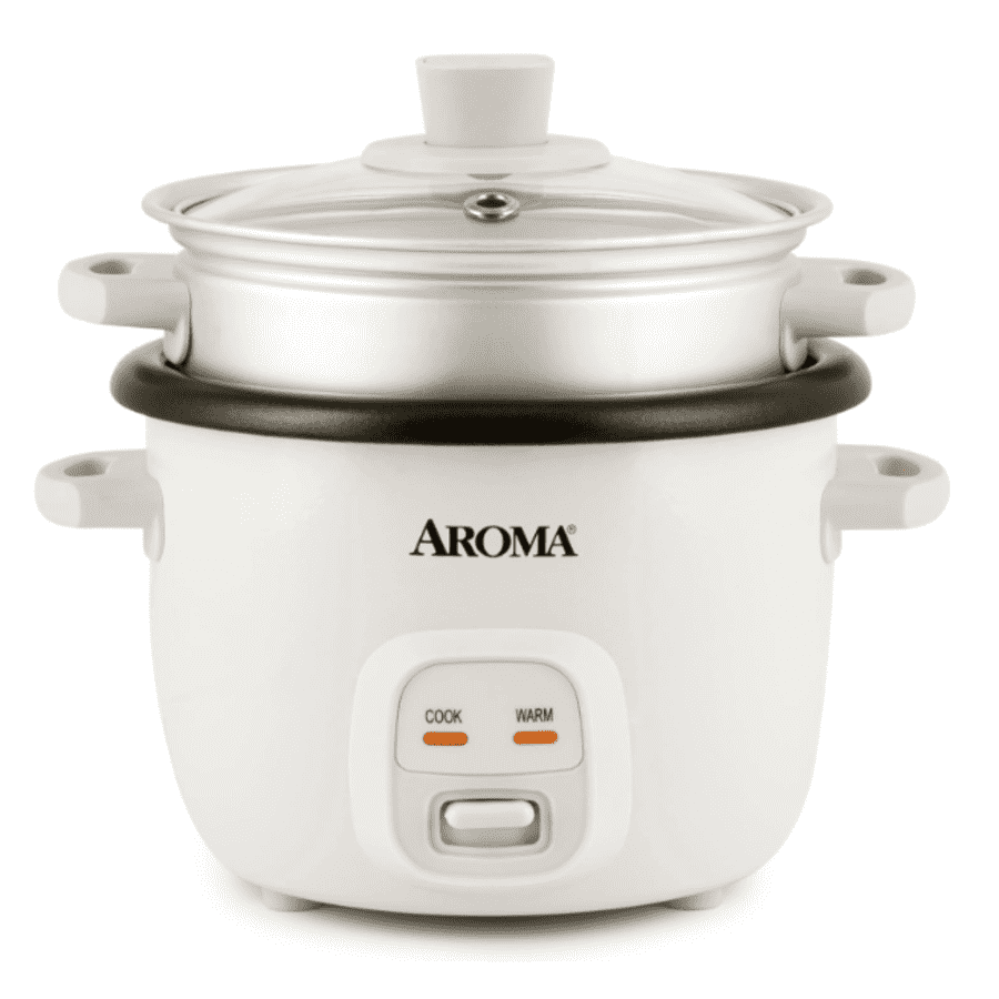 Aroma 2-Cup Rice Cooker: $16.66