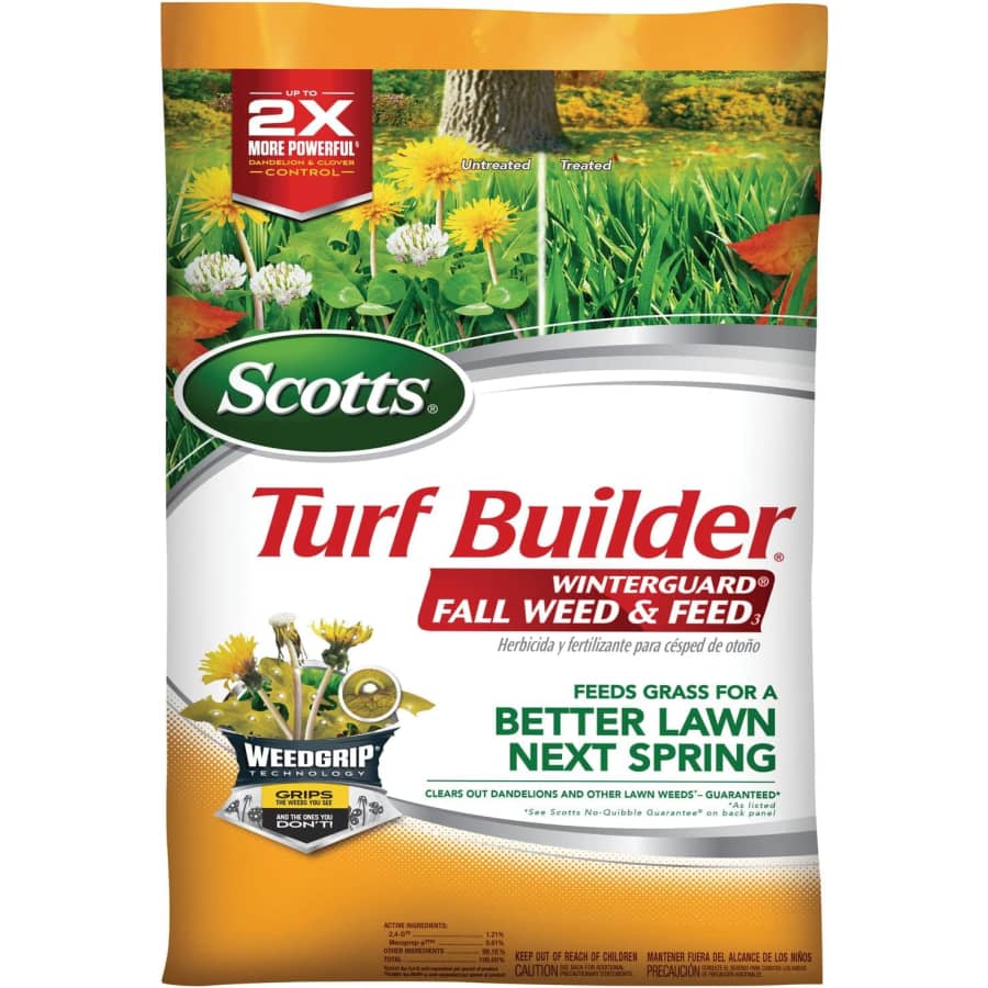 Scotts Turf Builder WinterGuard Fall Weed & Feed3 11.4-lb. Bag: $25 via Sub. & Save Scotts Turf Builder WinterGuard Fall Weed & Feed3 11.4-lb. Bag: $25 via Sub. & Save