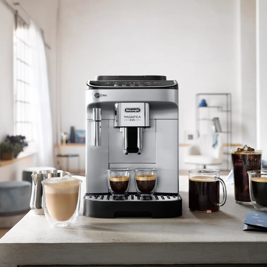 DeLonghi De'Longhi Magnifica Evo Automatic Espresso Machine with Frother: $500