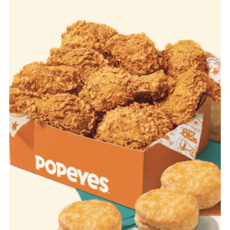 Popeyes Family Meal: $20