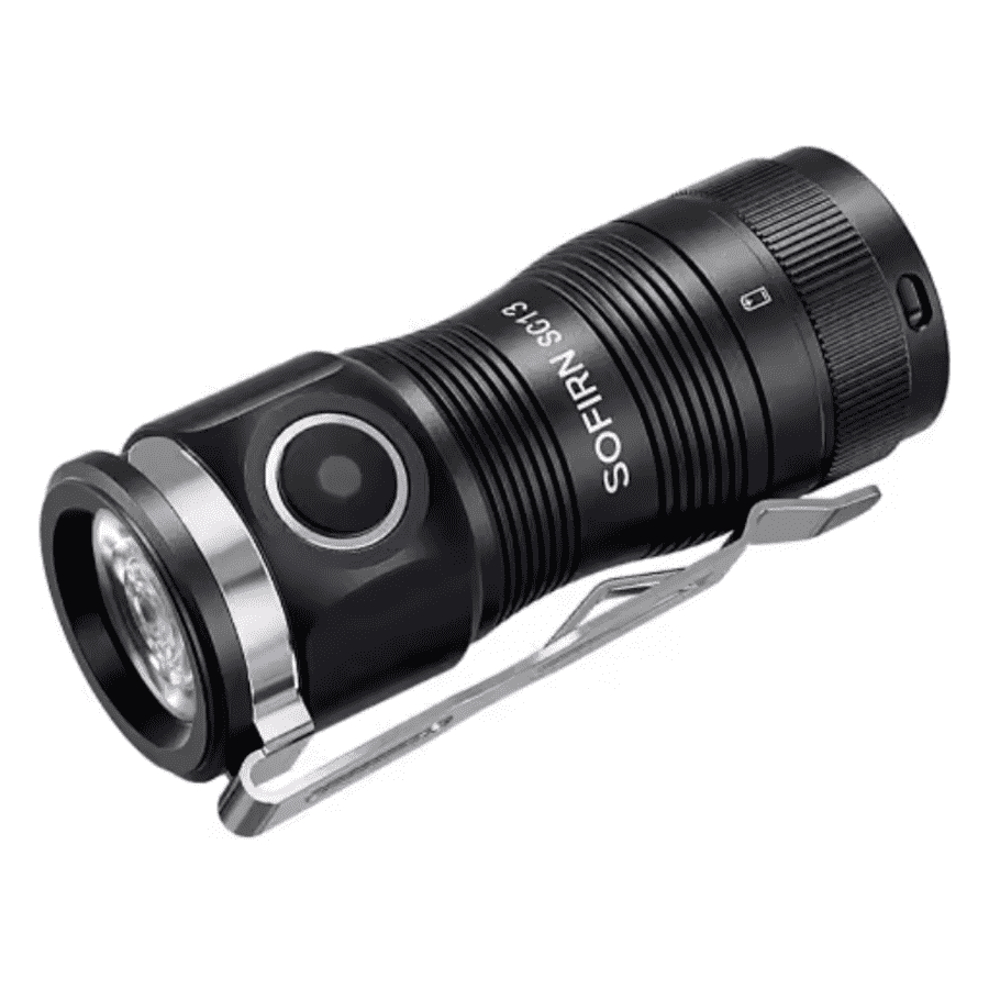 Sofirn Mini SC13 Tactical LED Flashlight: $12