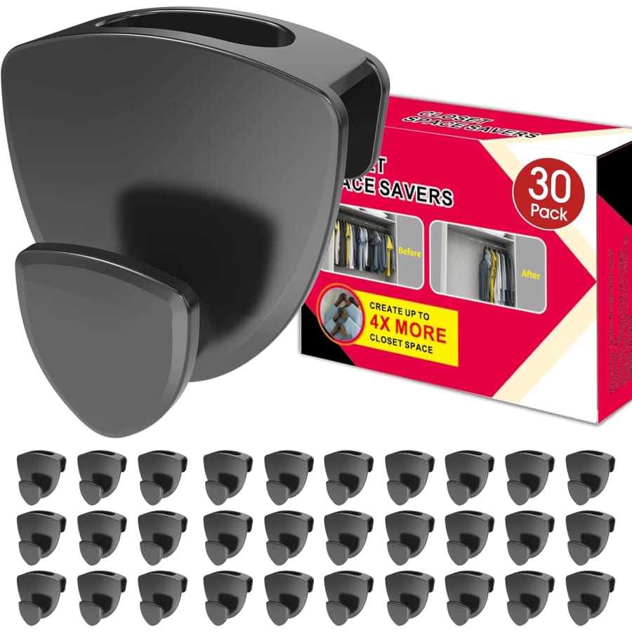 Space Saving Hangers 30-Pack: $8.99 Space Saving Hangers 30-Pack: $8.99