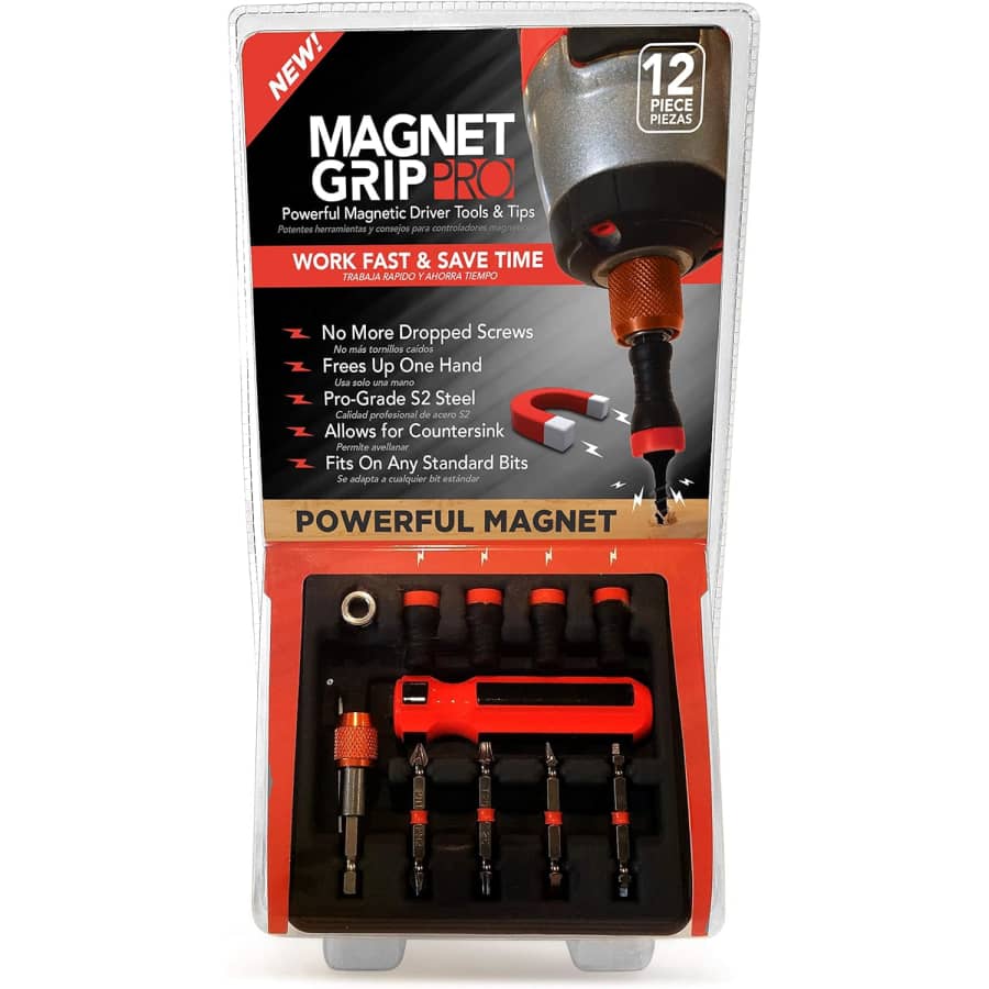 Magnet Grip Pro 12-Piece Magnetic Drill Bit Set: $10.96 Magnet Grip Pro 12-Piece Magnetic Drill Bit Set: $10.96