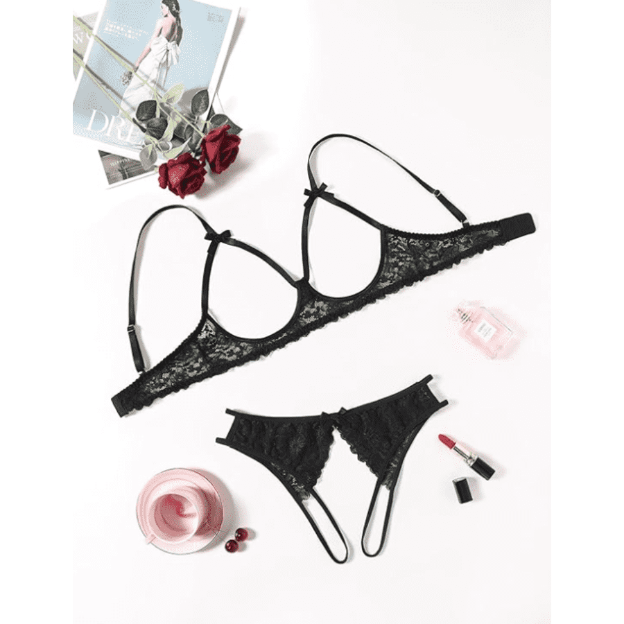 Avidlove Women's Lace Bra and Panty Set: $4.99 Avidlove Women's Lace Bra and Panty Set: $4.99