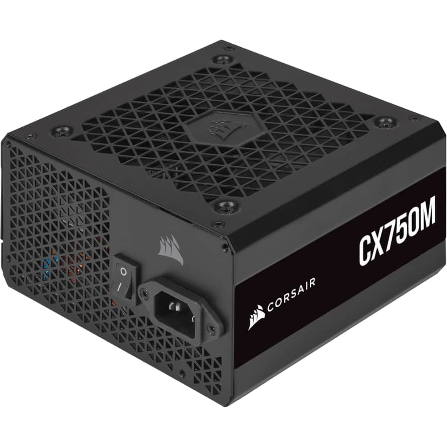 Corsair 80 Plus Bronze Semi-Modular Low-Noise ATX 750 Watt Power Supply: $60