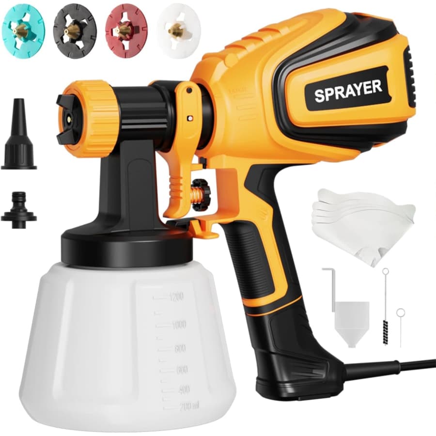 700W HVLP Paint Sprayer: $38