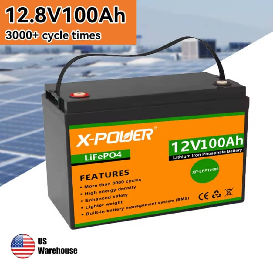 12V Deep Cycle Battery: $31.55
