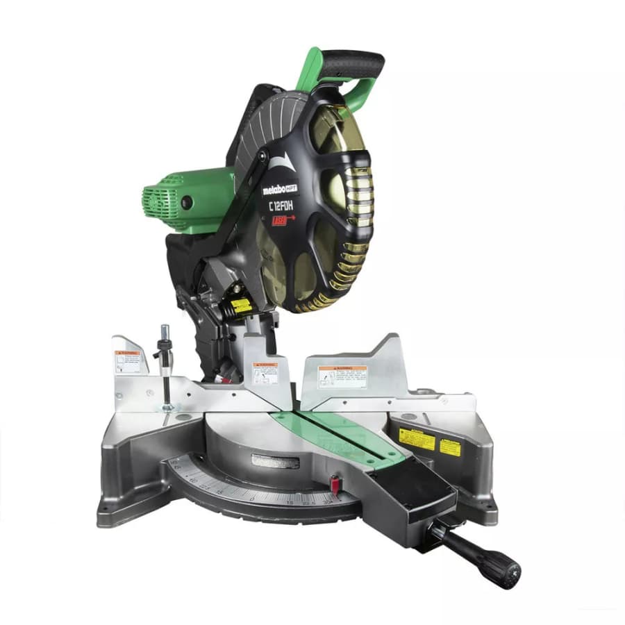 Metabo HPT Dual Bevel 12" Miter Saw w/ Laser Guide: $224