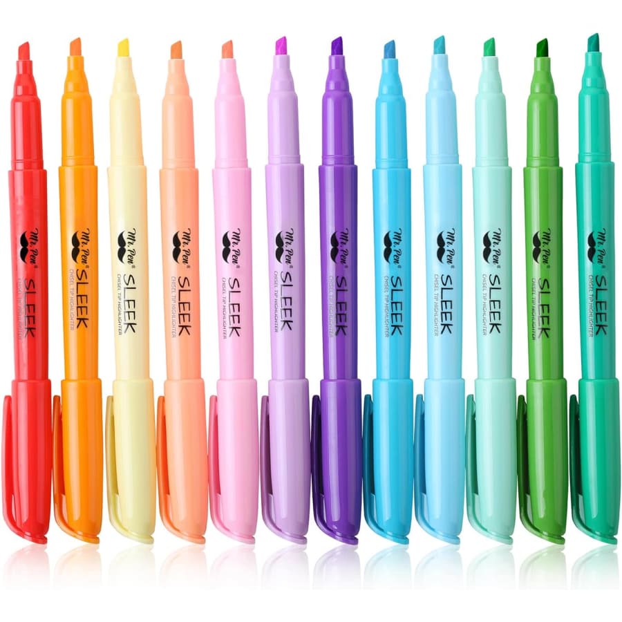 Mr. Pen Bright Pastel Highlighter 12-Pack: $5.65 w/ Prime Mr. Pen Bright Pastel Highlighter 12-Pack: $5.65 w/ Prime