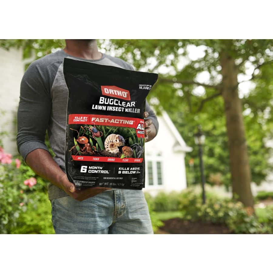 Ortho BugClear Lawn Insect Control 10-lb. Bag: $4.99 Ortho BugClear Lawn Insect Control 10-lb. Bag: $4.99
