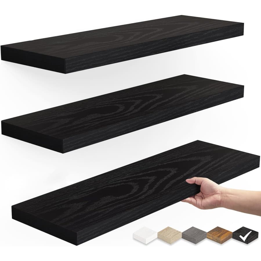 Set of 3 Floating Shelves: $20 Set of 3 Floating Shelves: $20