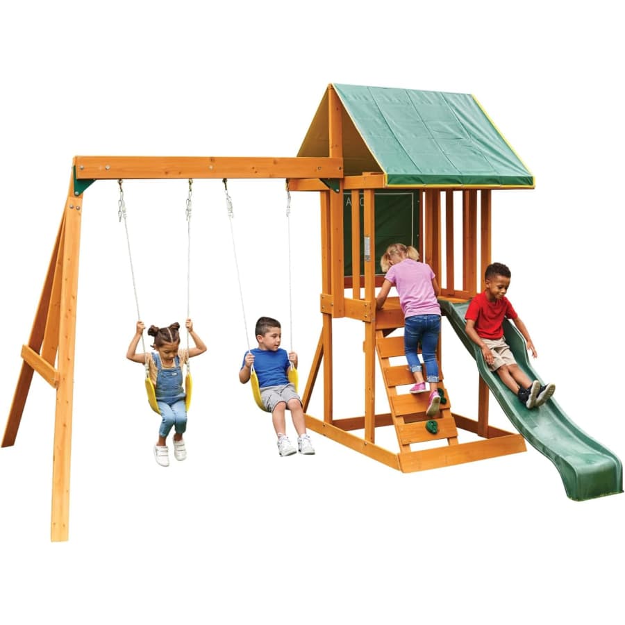 KidKraft Appleton Wooden Swing Set: $339.99