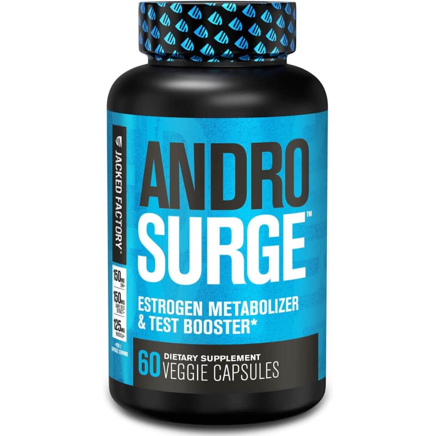 Jacked Factory Androsurge Estrogen Blocker 60-Count: $18 via Sub. & Save
