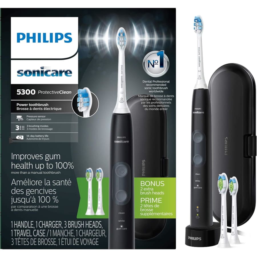 Philips Sonicare ProtectiveClean 5300 Electric Toothbrush: $59.96 Philips Sonicare ProtectiveClean 5300 Electric Toothbrush: $59.96