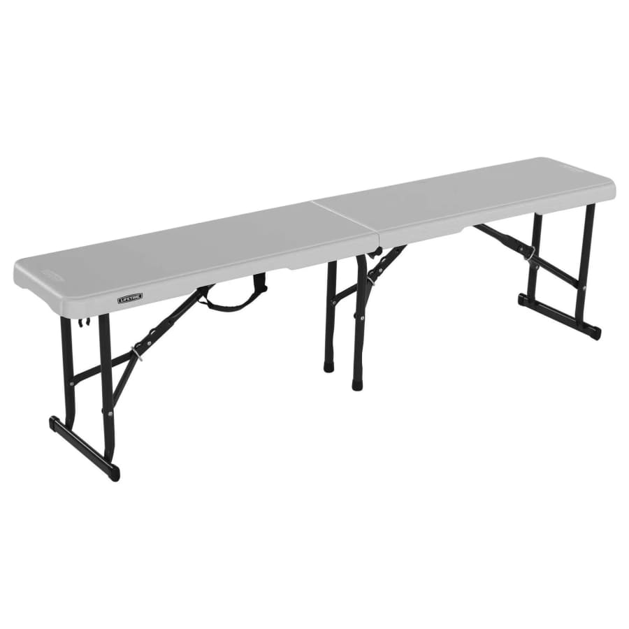 Lifetime 5-Foot Fold-in-Half Bench: $45 Lifetime 5-Foot Fold-in-Half Bench: $45