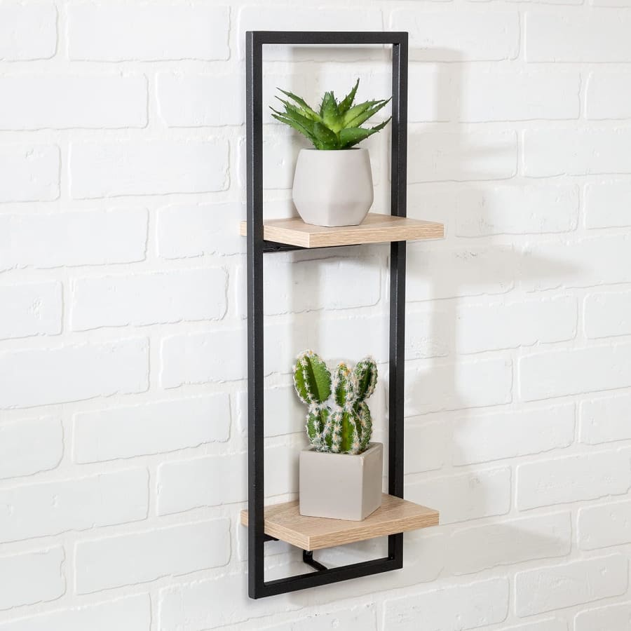 Honey Can Do Double Floating Wall Shelf: $13