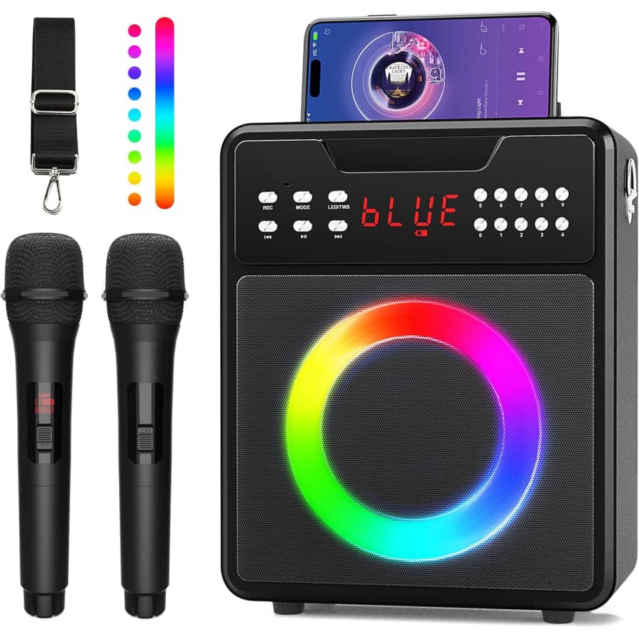 Mavokis Karaoke Machine: $34.99 Mavokis Karaoke Machine: $34.99