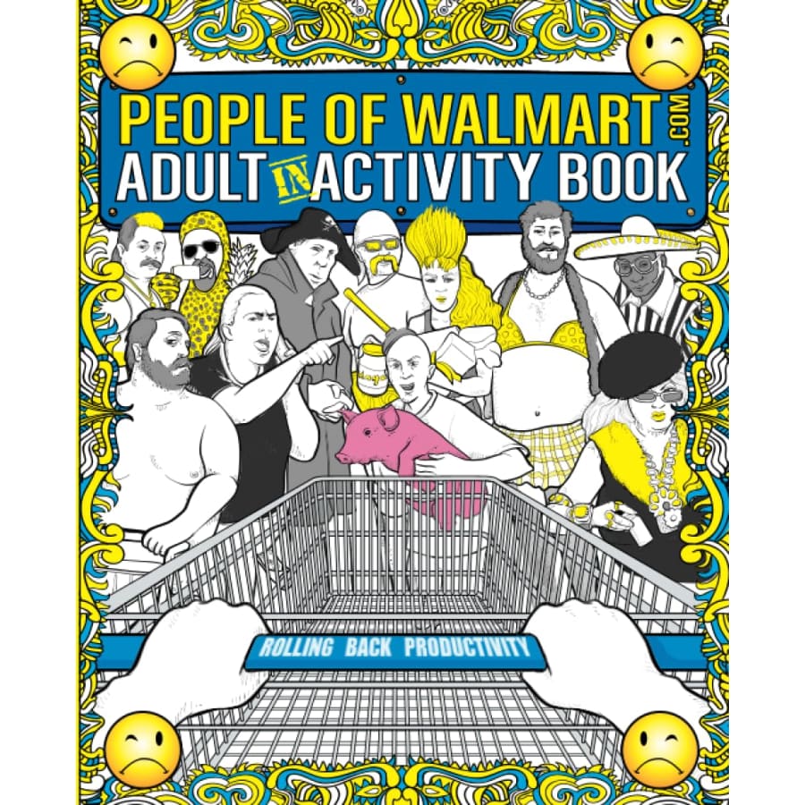 The People of Walmart Adult Activity Book: $12
