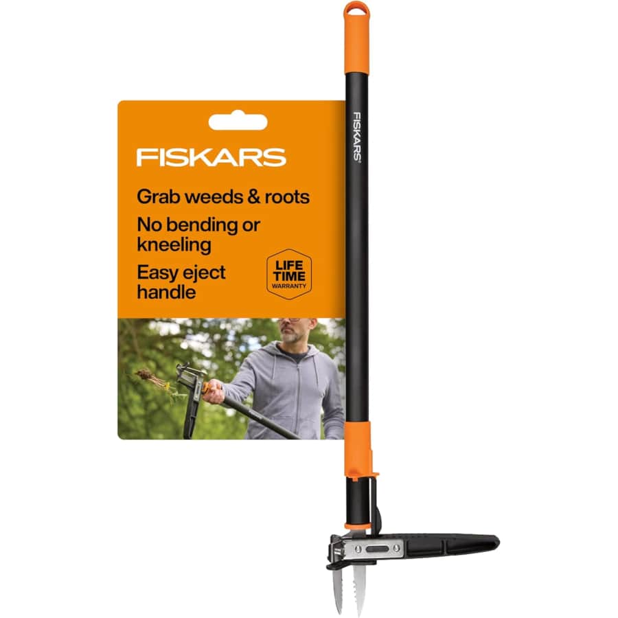 Fiskars 39" Stand Up Weed Puller: $35