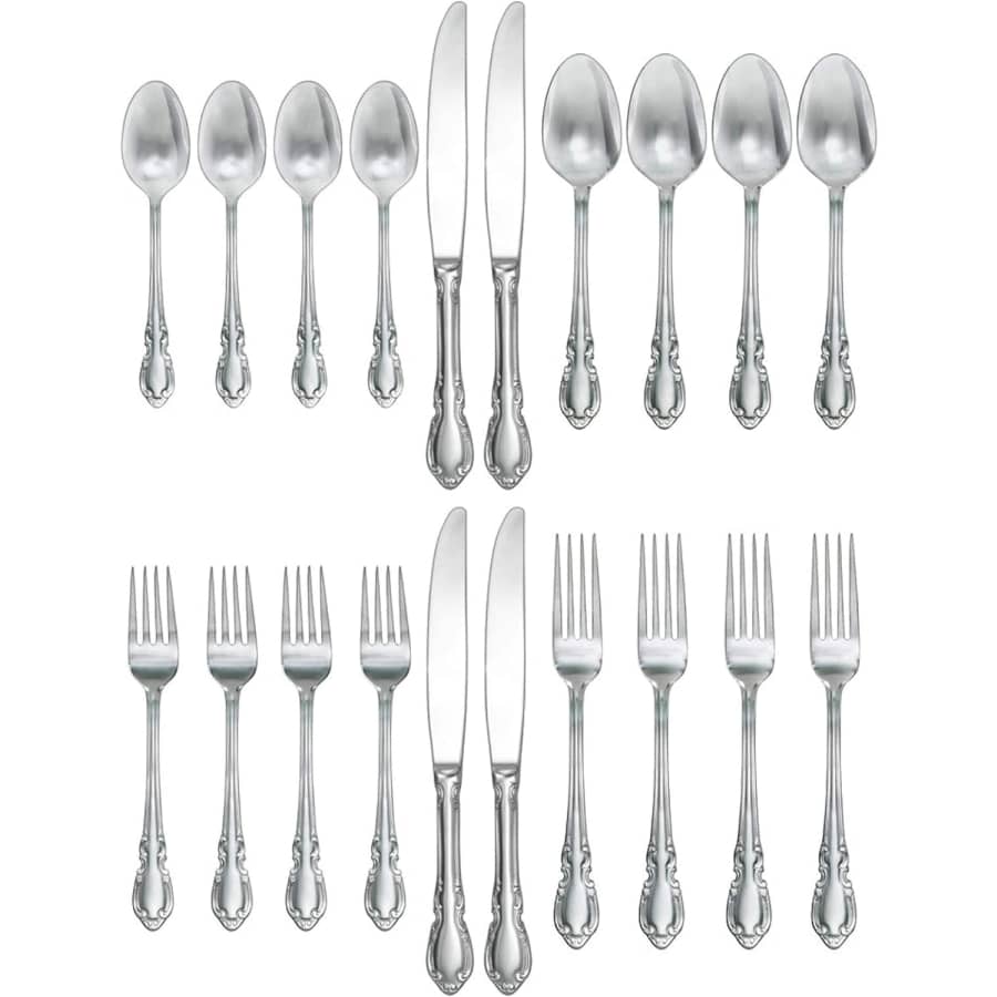Pfaltzgraff Vienna 20-Piece Everyday Flatware Service: $19.99