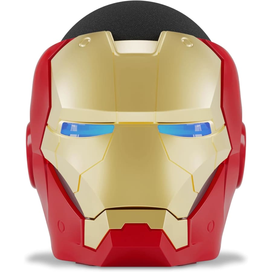 Amazon Echo Dot (5th Gen) with Iron Man Stand: $65