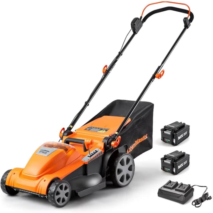 LawnMaster 48V Max Brushless Mower with 2 Batteries & Charger: $151 LawnMaster 48V Max Brushless Mower with 2 Batteries & Charger: $151